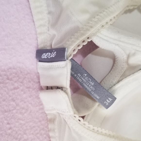 Aerie Pretty Luxuries Rhinestone Reese Bra 34A - Picture 5 of 6